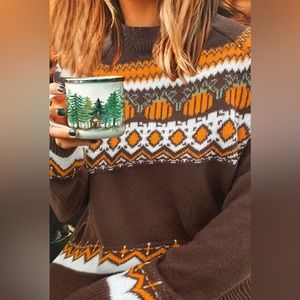 Fall Fair Isle Sweater